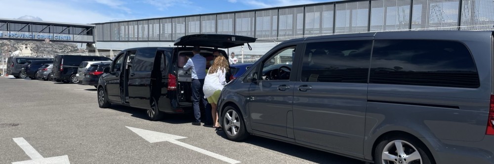 Marseille cruise port cab