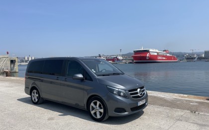 Cab in marseille cruise port